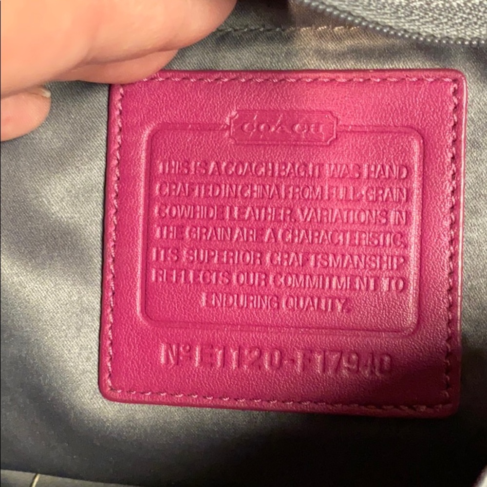 Multifunction Coach Bag - image 4